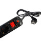 PRELUNGITOR SPACER SCHUKO x5 16A USB