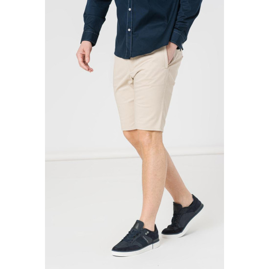 PANTALONI SCURT CASUAL BARBATI BEIGE M