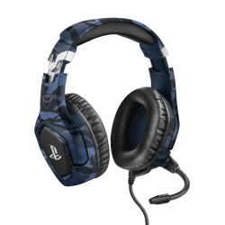 Casti cu microfon Trust GXT 488 FORZE-B GAMING HEADSET PS4, albastru