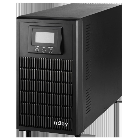 UPS nJoy Aten PRO 3000, 3000VA/2700W, On-line, LCD Display, 4 Prize Schuko cu Protectie, Management, Tower, Dubla conversie, Frequency Range 40Hz ~ 70 Hz, Connection port RS232 / USB / Intelligent Port, Dimensiuni: 421 x 190 x 318 mm, Greutate: 27.6 kg