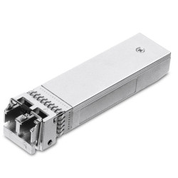 Modul SFP TP-Link, 10GBase-SR Multi-mode SFP+ LC Transceiver, TL-SM5110- SR, Standarde si Protocoale: IEEE 802.3ae, TCP/IP, SFF-8472, Wave Length: 850nm, Lungime max cablu: 300m, Data Rate: 10Gbps.