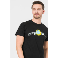 TRICOU CASUAL MANA BICICLETA BARBATI BLACK-L