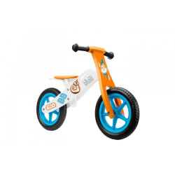 WOODEN BALANCE BIKE, SEVEN, MODEL STAR WARS, 12 INCH, MULTICOLOR