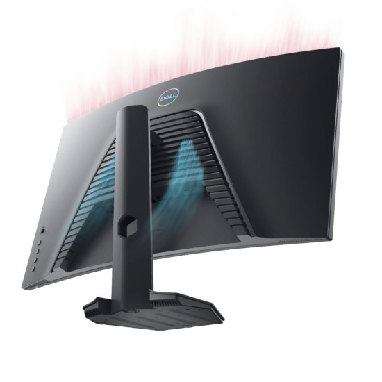 Dell 27 Curved Gaming Monitor -S2721HGFA, 68.47 cm, Maximum preset resolution: 1920 x 1080 at 144 MHz, Screen type: Active matrix - TFT LCD, Panel type Vertical Alignment, Backlight: LED edgelight system, Display screen coating: Anti-glare treatment of th