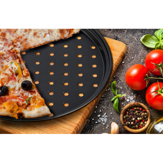 TAVA PIZZA PERFORATA 26 X 1.4 CM,VANORA HOME TAVA PIZZA PERFORATA 26 X 1.4 CM,VANORA HOME