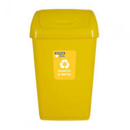 COS GUNOI CAPAC BATANT, RECICLARE ECO 35 L, GALBEN , HEINNER CARE