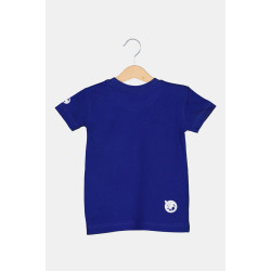 TRICOU  LOGO MULTICOLOR COPII  ROYAL BLUE-10