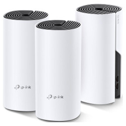 TP-Link Sistem Mesh Wi-Fi pentru întreaga casă AC1200, DECO M4(3-PACK); Procesor: Quad-core CPU; Interfață: 2 Gigabit Ethernet Ports (WAN/LAN auto-sensing) per Deco unit; 2 internal dual-band antennas per Deco unit; Flash: 16 MB; SDRAM: 128 MB; Standarde 