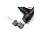 Antifurt Pegas, sufa otel imbracata in silicon, dimensiune: 15mm(grosime)x1000mm(lungime), cheie, negru Antifurt Pegas, sufa otel imbracata in silicon, dimensiune: 15mm(grosime)x1000mm(lungime), cheie, negru