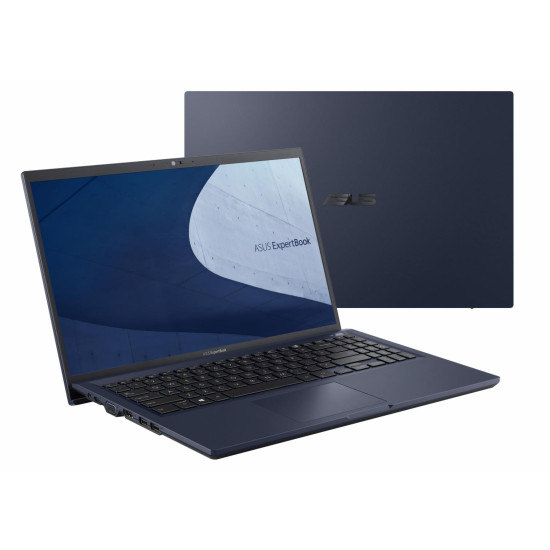 Laptop ASUS ExpertBook B1500CEAE-BQ1276, 15.0-inch, FHD (1920 x 1080), Intel® Core™ i7-1165G7 Processor 2.8 GHz (12M Cache, up to 4.7 GHz, 4 cores), Intel Iris Xᵉ Graphics, 16GB DDR4, 512GB SSD, No OS, Star Black Laptop ASUS ExpertBook B1500CEAE-BQ1276, 15.0-inch, FHD (1920 x 1080), Intel® Core™ i7-1165G7 Processor 2.8 GHz (12M Cache, up to 4.7 GHz, 4 cores), Intel Iris Xᵉ Graphics, 16GB DDR4, 512GB SSD, No OS, Star Black