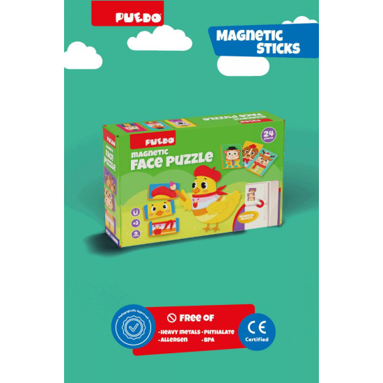 PUZZLE MAGNETIC CU FETE