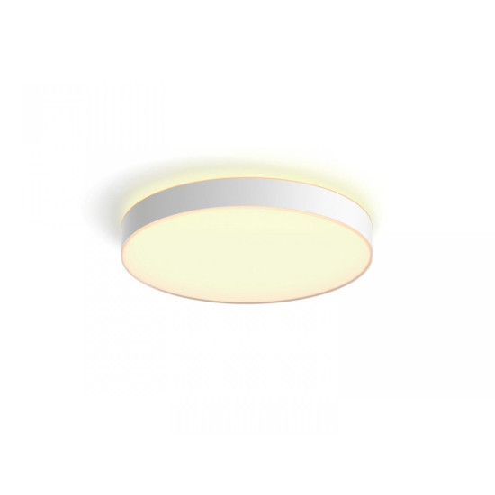 Plafoniera LED Philips Hue Enrave, Bluetooth, 48W, 4750 lm, lumina alba (2200-6500K), IP20, 55.1cm, Alb, Intrerupator cu variator inclus