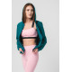 HANORAC COTON CASUAL FEMEI PETROL-M HANORAC COTON CASUAL FEMEI PETROL-M