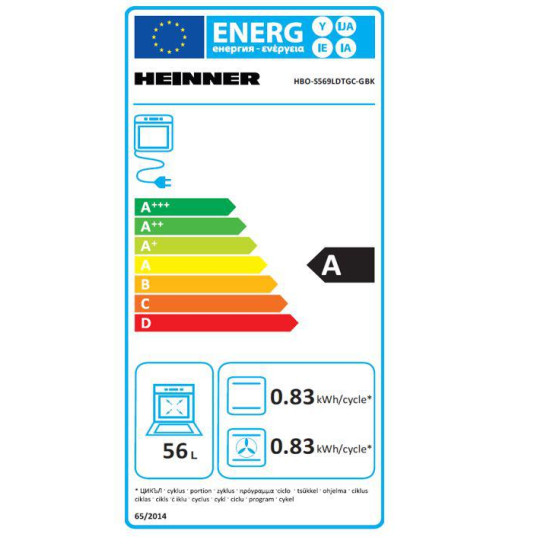 CUPTOR INCORPORABIL HEINNER HBO-S569LDTGC-GBK
