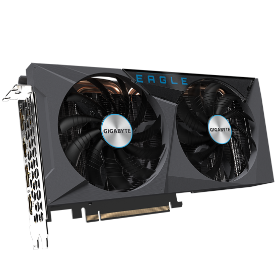 Placa video Gigabyte GeForce RTX 3060 Ti EAGLE OC 8 GB, GDDR6, 256BIT, 2x HDMI, 2x DisplayPort, 2x 8-pin Placa video Gigabyte GeForce RTX 3060 Ti EAGLE OC 8 GB, GDDR6, 256BIT, 2x HDMI, 2x DisplayPort, 2x 8-pin