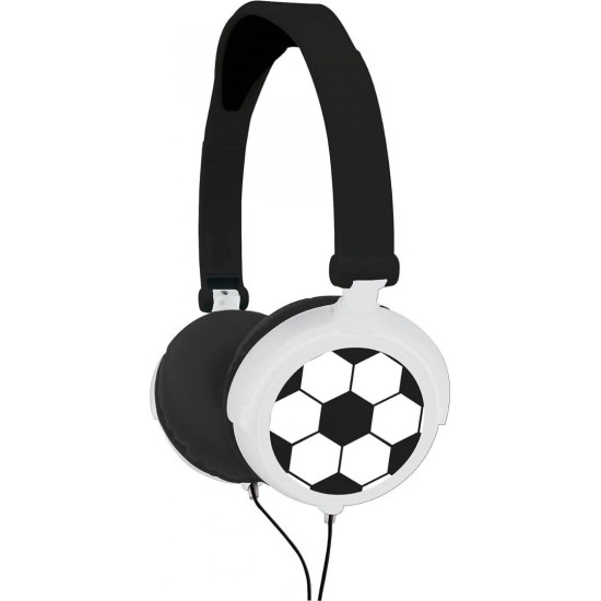 CASTI PLIABILE CU DESIGN DE FOTBAL CASTI PLIABILE CU DESIGN DE FOTBAL