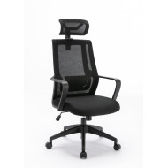 SCAUN OFFICE SERIOUX SHARK BLACK