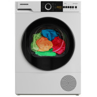 Uscator de rufe cu pompa de caldura Heinner HHPD-V10T2CHA++, Capacitate incarcare 10kg, Clasa energetica A++, 15 programe de uscare,  Display LED, Program rapid camasi 20 min, Program expres 34 min, Program Baby Care, Functie Start intarziat, Functie anti