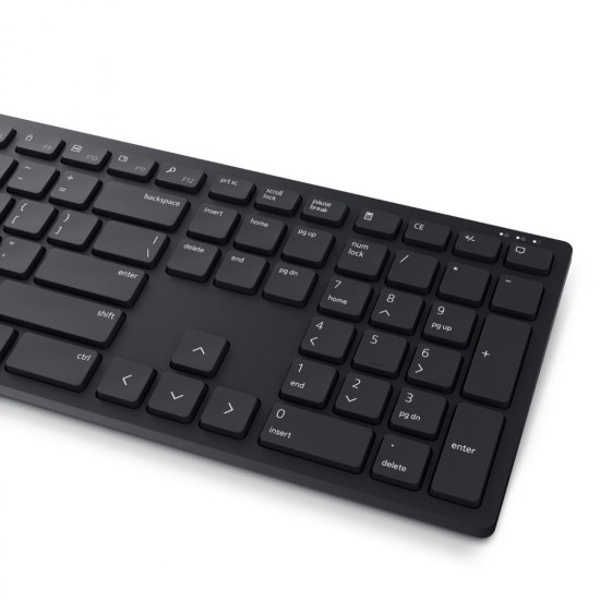 Kit tastatura si mouse Dell Pro KM5221W, wireless, negru Kit tastatura si mouse Dell Pro KM5221W, wireless, negru