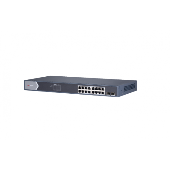 Switch Gigabit DS-3E1518P-SI, L2, 16-Port, PoE Switch Gigabit DS-3E1518P-SI, L2, 16-Port, PoE