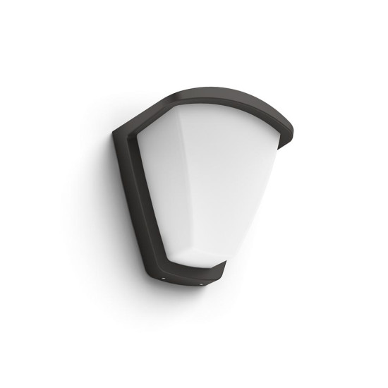 Aplica pentru exterior Philips Kiskadee, 1xE27, max 42W, IP44, 140x197x212mm, Antracit Aplica pentru exterior Philips Kiskadee, 1xE27, max 42W, IP44, 140x197x212mm, Antracit