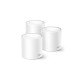 TP-Link AX3000 whole home mesh Wi-Fi 6 System, Deco X50(3-pack); Dual- Band, Standarde Wireless: IEEE 802.11ax/ac/n/a 5 GHz, IEEE 802.11ax/n/b/g 2.4 GHz, viteza wireless: 5 GHz: 2402 Mbps, 2.4 GHz: 574 Mbps, 2 x antene interne, 2×2 MU-MIMO, Mod Router, Mo