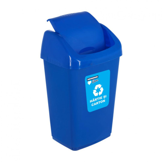 COS GUNOI CAPAC BATANT, RECICLARE ECO 35 L, ALBASTRU, HEINNER CARE COS GUNOI CAPAC BATANT, RECICLARE ECO 35 L, ALBASTRU, HEINNER CARE