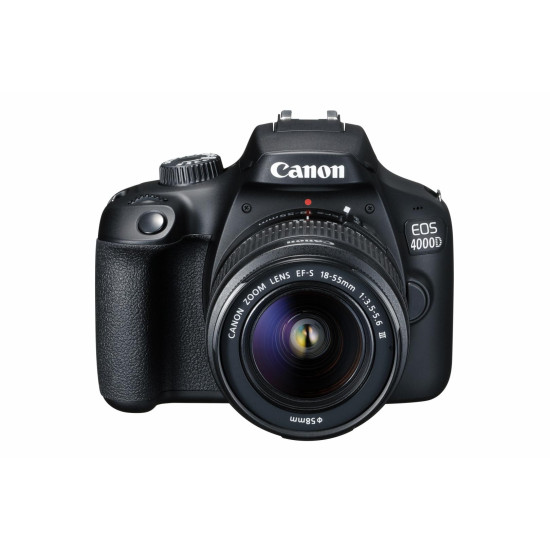 Camera foto Canon kit EOS-4000D + EF-S 18-55mm DCIII, 18.7MP,2.7 Camera foto Canon kit EOS-4000D + EF-S 18-55mm DCIII, 18.7MP,2.7