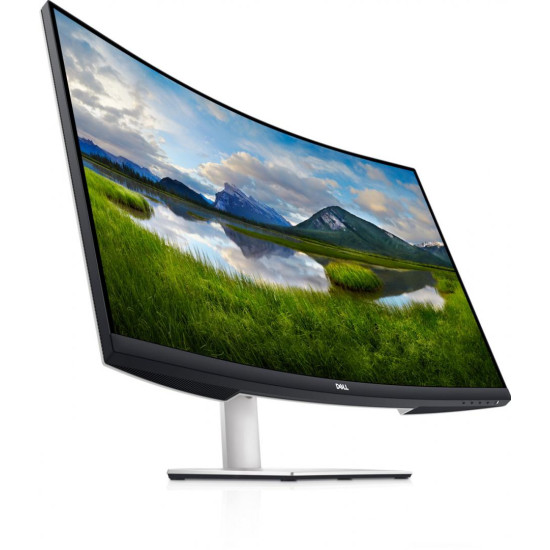 Monitor Dell 32'' S3221QSA, 80.01 cm, Maximum preset resolution: 3840 x 2160 at 60 Hz, Screen type Active matrix-TFT LCD, Panel type Vertical Alignment, Backlight LED edgelight system, Faceplate coating Anti-glare with 3H hardness, Haze 25%, Aspect ratio 