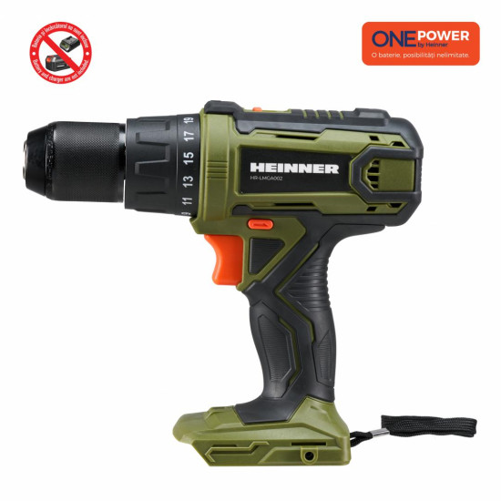 ONE POWER by HEINNER MASINA DE GAURIT/INSURUBAT CU IMPACT 18V 50NM (FARA BATERIE SI INCARCATOR) ONE POWER by HEINNER MASINA DE GAURIT/INSURUBAT CU IMPACT 18V 50NM (FARA BATERIE SI INCARCATOR)