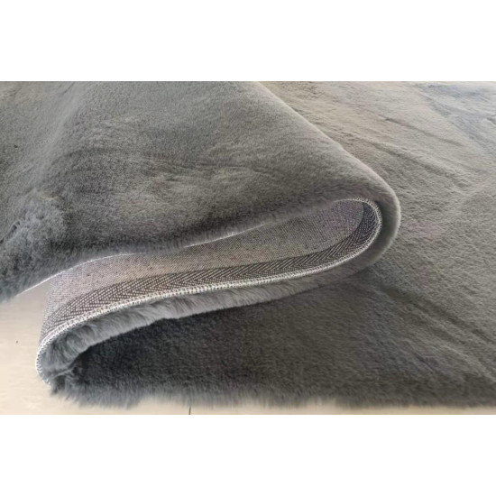 Covor Heinner Shaggy soft blanita Antracit 70x140 cm