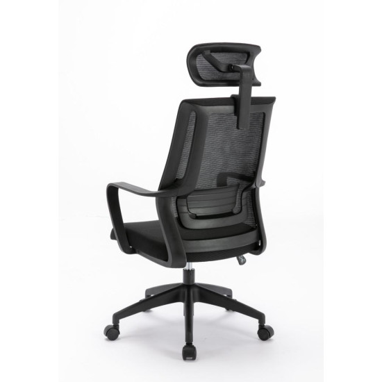 SCAUN OFFICE SERIOUX SHARK BLACK