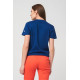 TRICOU  LOGO MULTICOLOR FEMEI  ROYAL BLUE-S