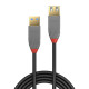 Cablu transfer Lindy LY-36761, USB 3.1 Extension, 1m, Anthra Line