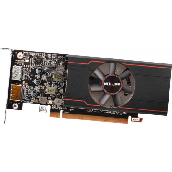 Placa video Sapphire Radeon RX 6400 PULSE, 4GB GDDR6, 64-bit Placa video Sapphire Radeon RX 6400 PULSE, 4GB GDDR6, 64-bit