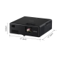 Proiector Epson EF-11 Mini laser projection TV, 3LCD, 1000 lumeni, FHD 1920*1080, 16:9, 2.500.000:1, laser, dimensiune maxima imagine 150