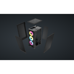 CR iCUE 2000D AIRFLOW RGB MINI-ITX BK