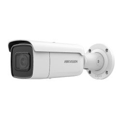 Camera supraveghere Hikvision IP bullet DS-2CD2T46G2-2I(2.8mm)(C), 4MP, low-light powered by Darkfighter, Acusens deep learning algorithms- filtrarea alarmelor false dupa corpul uman si masini, 1/3