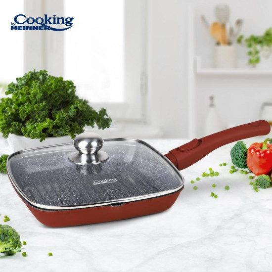 TIGAIE GRILL ALU+CAPAC 28x4 CM, CALABRIA TIGAIE GRILL ALU+CAPAC 28x4 CM, CALABRIA
