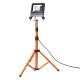 Proiector LED (lampa de lucru) cu stativ Ledvance Worklight Tripod, 50W, 220-240V, 4500 lm, lumina neutra (4000K), IP65/IK06/IP44, inaltime ajustabila 1.8m, Aluminiu