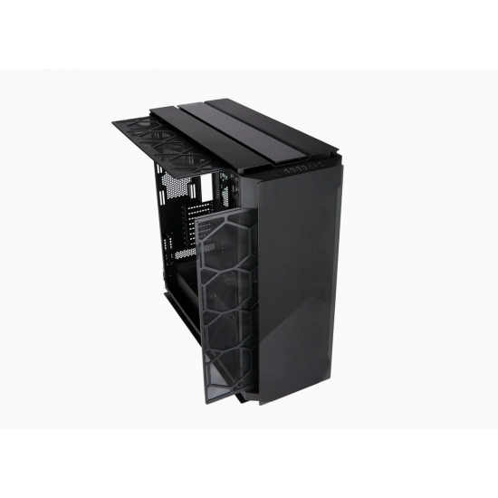 Carcasa Corsair Obsidian Series 1000D SuperTower  Case Dimensions (mm) 800mm x 505mm x 800mm Maximum GPU Length (mm) 400mm Maximum PSU Length (mm) ATX - 225mm, SFX - 140mm Maximum CPU Cooler Height (mm) 180mm Expansion Slots 10 Case Drive Bays (x6) 2.5 (x