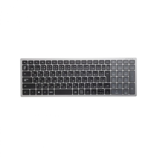 Dell Compact Multi-Device Wireless Keyboard – KB740, COLOR: Titan Gray