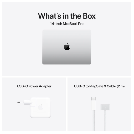 APPLE MBP14 M4P (12/16) 24GB 1TB SLV