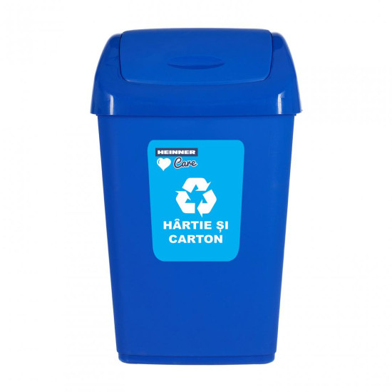COS GUNOI CAPAC BATANT, RECICLARE ECO 35 L, ALBASTRU, HEINNER CARE COS GUNOI CAPAC BATANT, RECICLARE ECO 35 L, ALBASTRU, HEINNER CARE