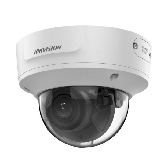 Camera supraveghere Hikvision IP dome DS-2CD2743G2-IZS(2.8-12mm), 4MP, senzor: 1/3″ Progressive Scan CMOS, rezolutie: 2688 × 1520@30fps, iluminare: Color: 0.005 Lux @ (F1.6, AGC ON), 0 Lux cu IR on, lentila varifocala motorizata: 2.8 - 12 mm, distanta IR: