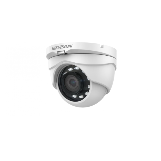 Camera supraveghere Hikvision Dome 4in1 DS-2CE56D0T-IRMF(3.6mm) (C);HD1080p ,2MP CMOS Sensor, 24 pcs LEDs, 20m IR, Outdoor IREyeball, ICR, 0.1 Lux/F1.2, 12 VDC, Smart IR, DNR, IP66, 3.6mm Lens ,SupportTVI/AHD/CVI/CVBS video signal output