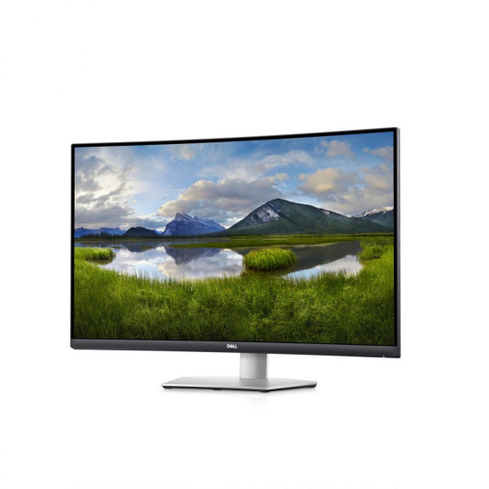 Monitor Dell 32'' S3221QSA, 80.01 cm, Maximum preset resolution: 3840 x 2160 at 60 Hz, Screen type Active matrix-TFT LCD, Panel type Vertical Alignment, Backlight LED edgelight system, Faceplate coating Anti-glare with 3H hardness, Haze 25%, Aspect ratio 