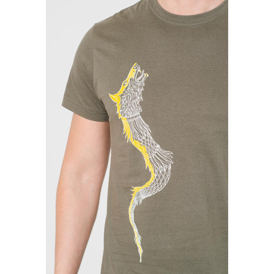 TRICOU CASUAL DRACON BARBATI GRAY-XL TRICOU CASUAL DRACON BARBATI GRAY-XL