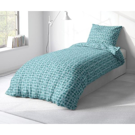 Set de pat single bumbac, 92 gsm, River
