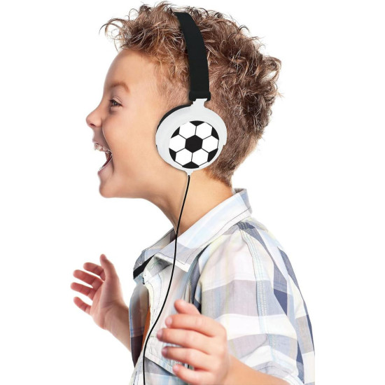 CASTI PLIABILE CU DESIGN DE FOTBAL CASTI PLIABILE CU DESIGN DE FOTBAL
